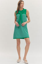 Load image into Gallery viewer, Classy Closet Staple Dress-Blu/Grn Combo
