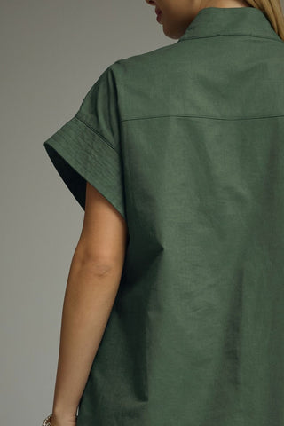 Forest Shirt Dress