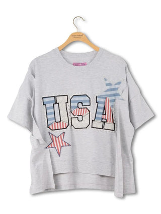 USA Patchwork Tee