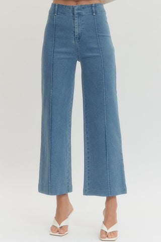 Seam Perfect Pant-Denim