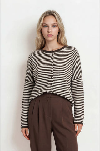 Dani Stripe Cardigan