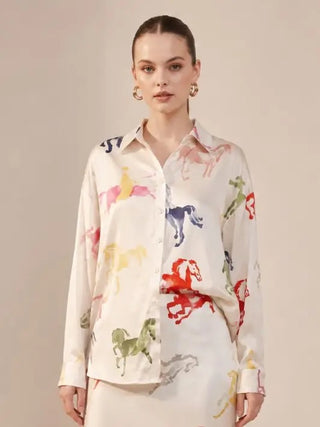 Color Craze Horse Blouse