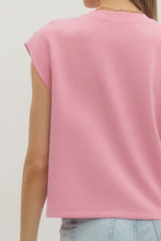 Load image into Gallery viewer, Classic Cap Sleeve Tee-Pink
