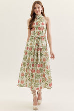 Load image into Gallery viewer, Southern Spring Halter Dress
