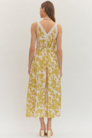 Citrus Florals Midi