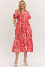 Load image into Gallery viewer, Poppy Lane Midi Dress
