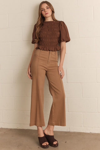 Seam Perfect Pant-Mocha