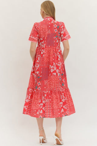 Poppy Lane Midi Dress