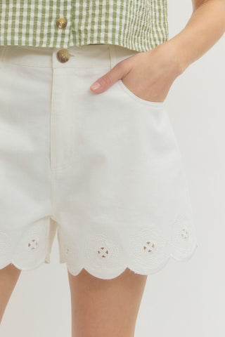 Spring Scallop Short