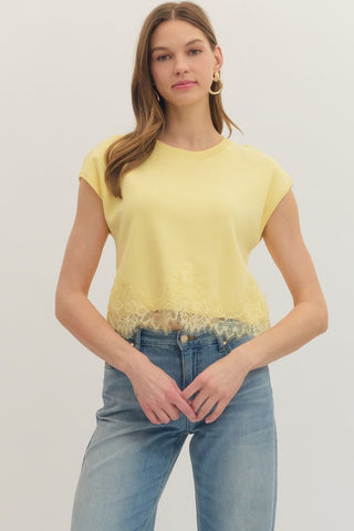 Love Life Lace Top