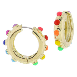 Color Of Gold Hoop