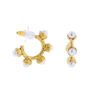 Solana Pearl Hoop