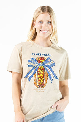Simply Min Hotdog Tee