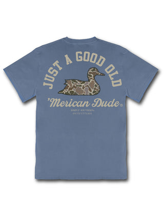 Mens Mineral Wash Duck Tee
