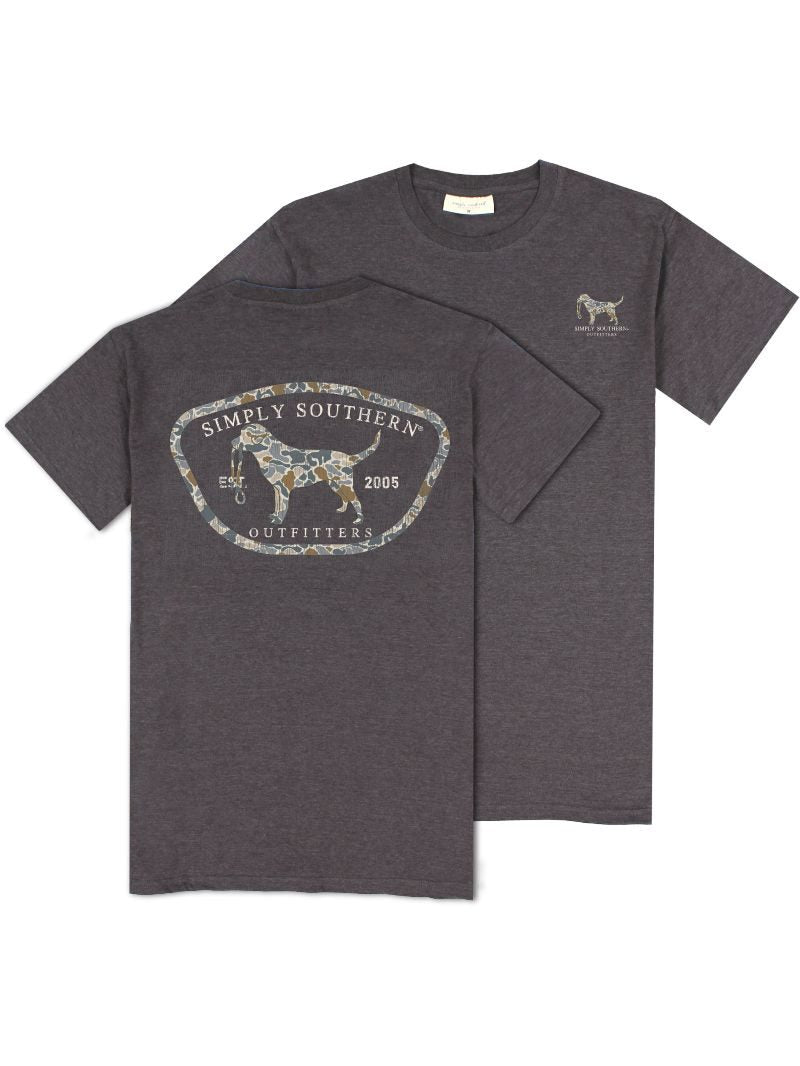 Boys Camo Dog Tee