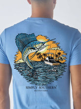 Load image into Gallery viewer, Boys Sailfish Wave Tee
