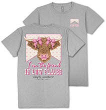 Load image into Gallery viewer, Simply Grey Cow Tee
