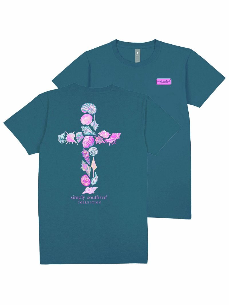 Simply Shell Cross Tee