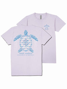 Lilac Track 4 Tee