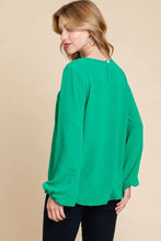 Load image into Gallery viewer, Bella Tunic Top-Green
