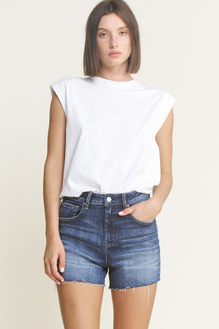 Sea Blue High Rise Short