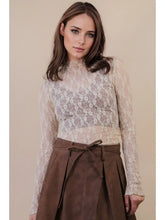 Load image into Gallery viewer, Lace Lover Sheer Top-Champ
