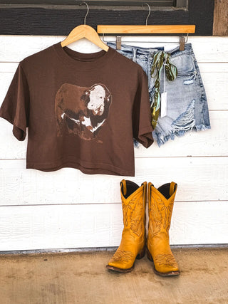 Hereford Crop Tee