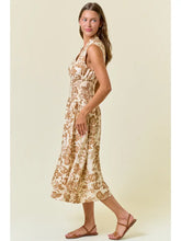 Load image into Gallery viewer, Paisley Smocked Midi
