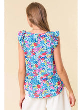 Load image into Gallery viewer, Vibrant Florals Top
