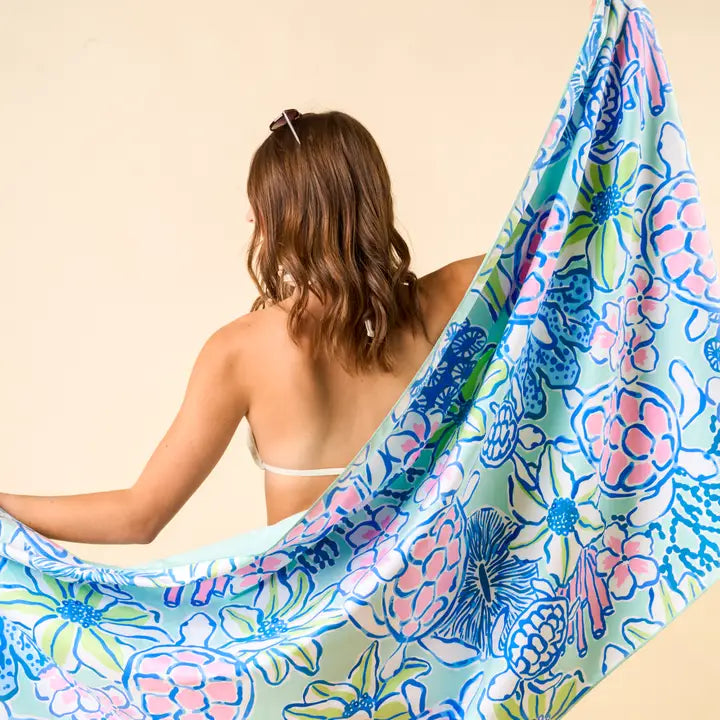 XL Quick Dry Towel-Coastal Cove