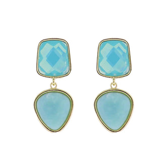 Gemstone Drop Earring