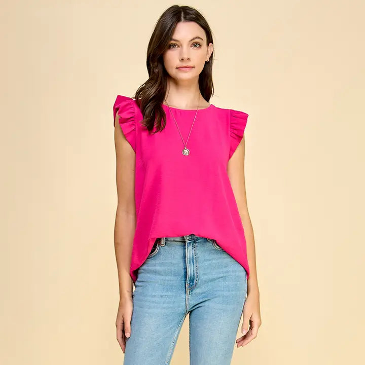 LA Hot Pink Top