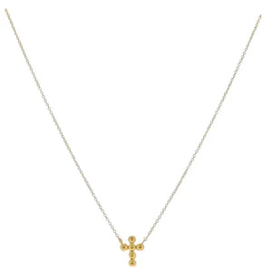 Golden Treasures Cross Necklace