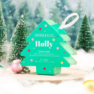 Holly Christmas Spongelle