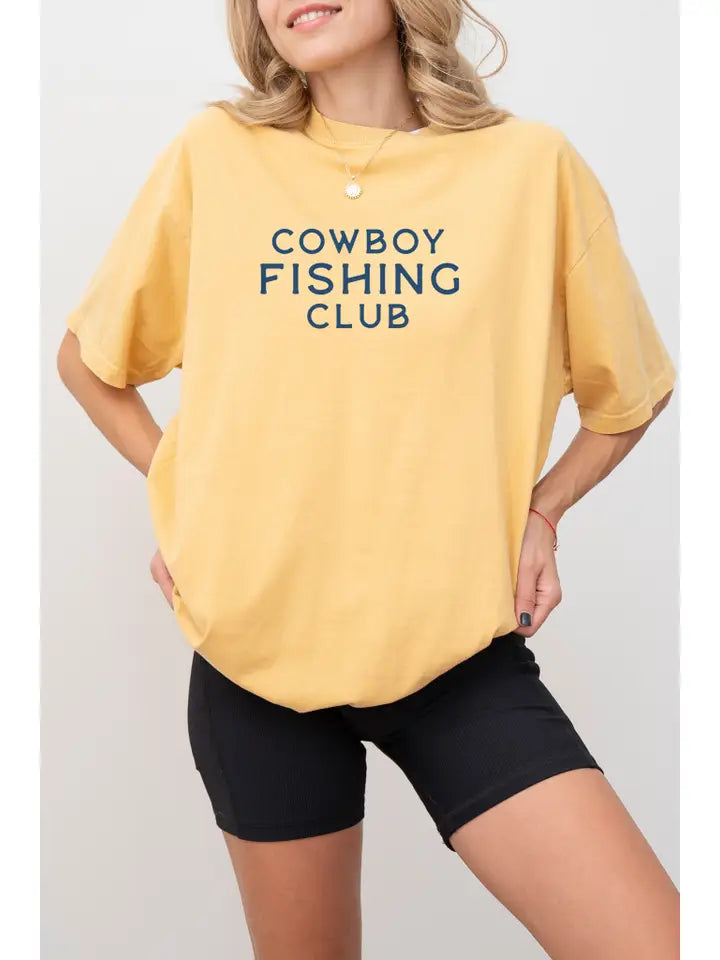 Cowboy Fishing Tee