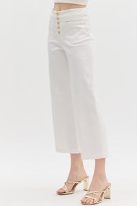 Goldie White Pant