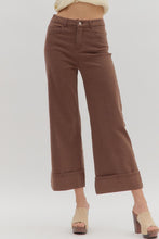 Load image into Gallery viewer, Chocolate Cuffed Pant
