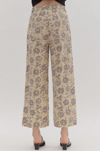 Floral Print Pant
