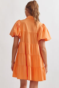 Abbey Apricot Dress