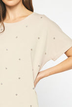 Load image into Gallery viewer, Studded T-Shirt Dress
