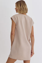 Load image into Gallery viewer, Tessa T-Shirt Dress-Taupe
