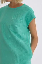 Load image into Gallery viewer, Tessa T-Shirt Dress-Turq
