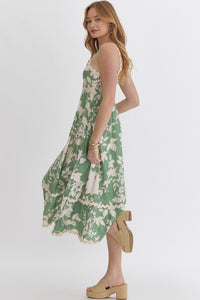 Sweet Sage Spring Dress