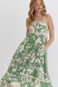 Sweet Sage Spring Dress