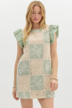 Load image into Gallery viewer, Callie Crochet Panel Dress

