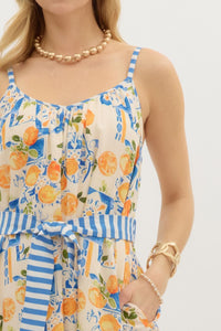 Citrus Midi Dress