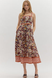 Harvest Bloom Midi Dress