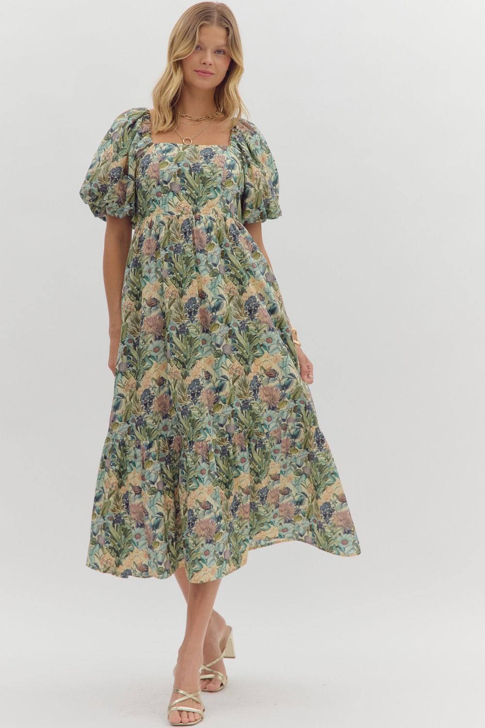 Golden Hour Midi Dress