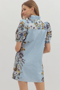 Chambray Charm Dress