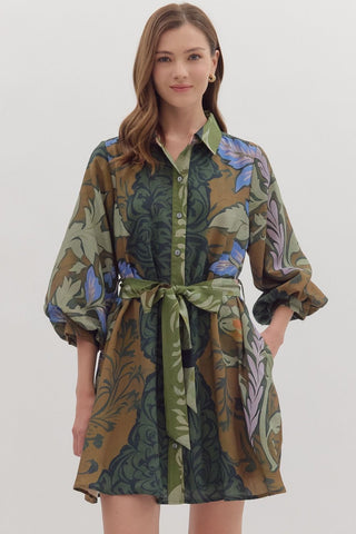 Jasmine Belted Dress